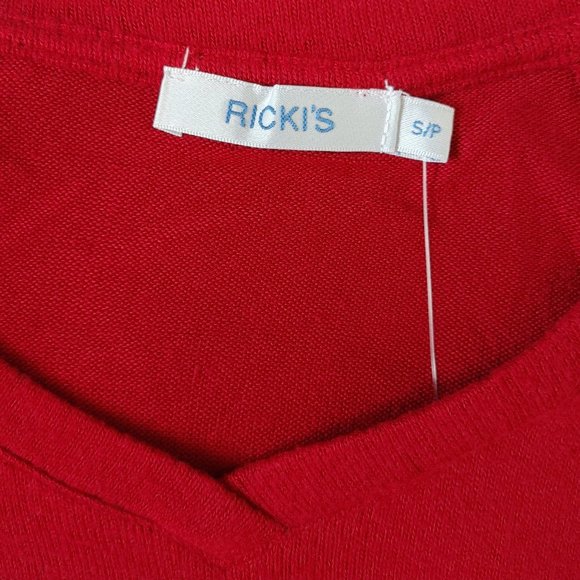 V-Neck Patchwork Top - Picture 6 of 10